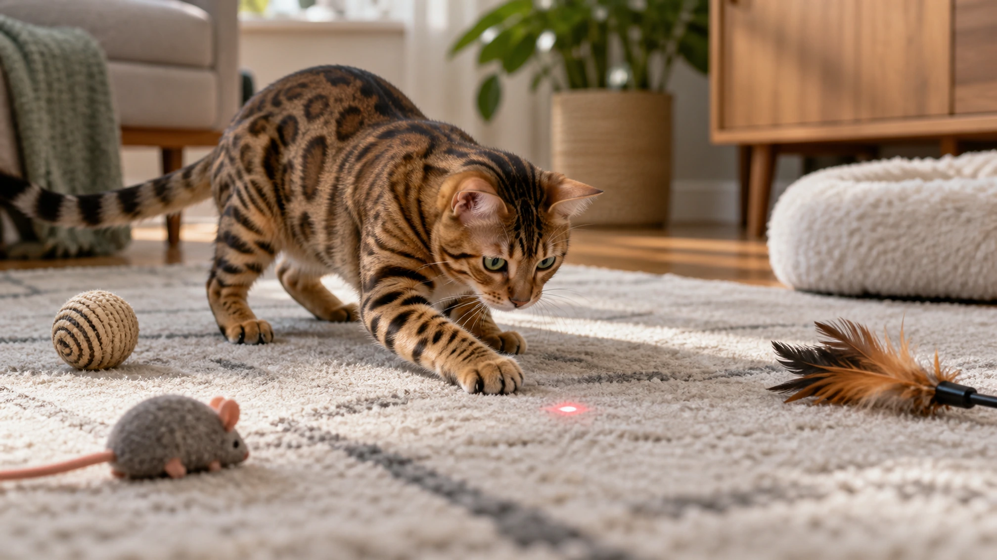 Laser chats : Comment l'utiliser pour stimuler sans nuire